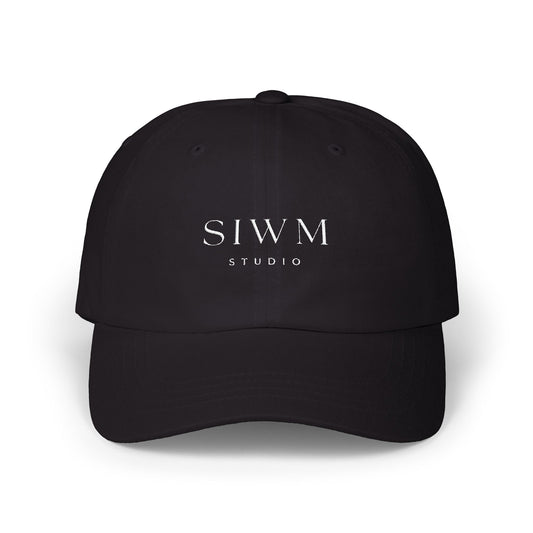 SIWM Logo Classic Dad Cap — Minimalist Embroidered Baseball Hat