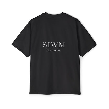 SIWM Studio Logo Tee — Men’s Black T‑Shirt