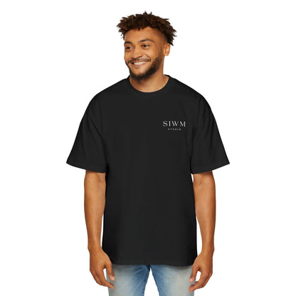SIWM Studio Logo Tee — Men’s Black T‑Shirt