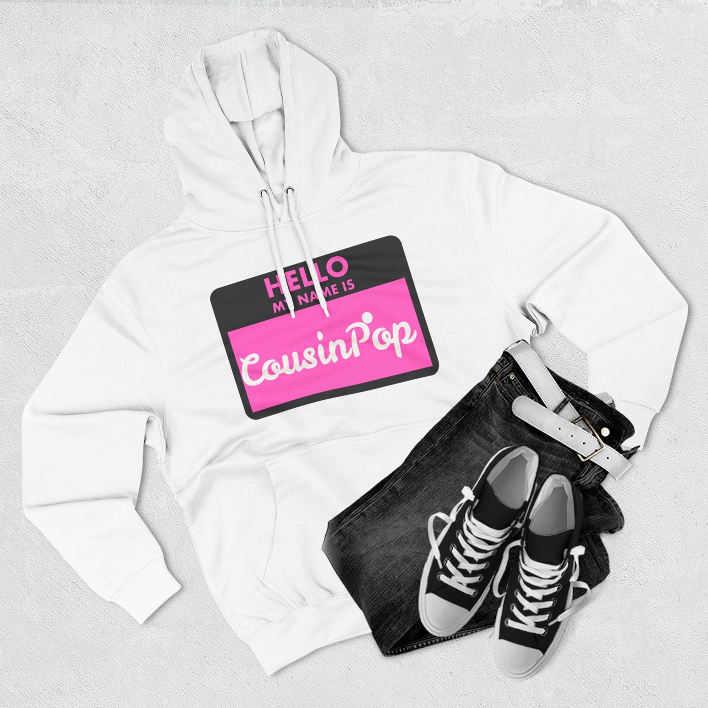 Cousin Pop Zip Up Hoodie
