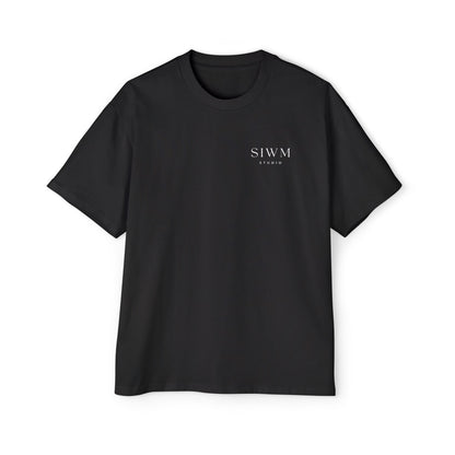 SIWM Studio Logo Tee — Men’s Black T‑Shirt