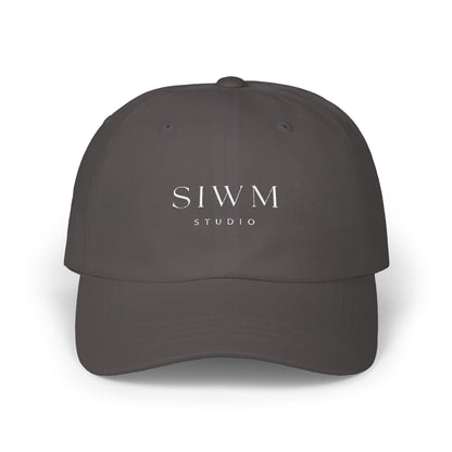 SIWM Logo Classic Dad Cap — Minimalist Embroidered Baseball Hat