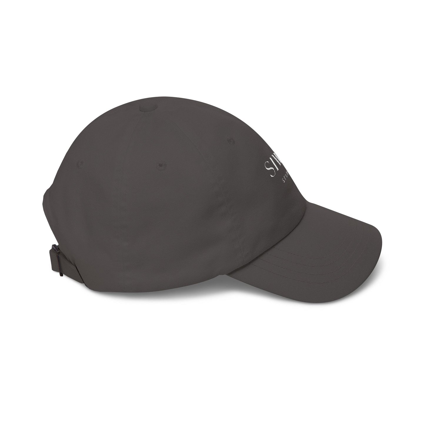SIWM Logo Classic Dad Cap — Minimalist Embroidered Baseball Hat